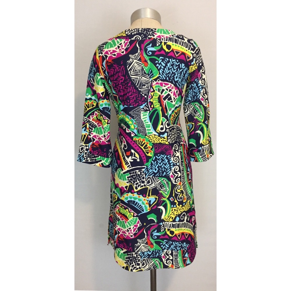 ✨ MAKE OFFER ✨
{JUDE CONNALLY} ABSTRACT PRINTED TUNIC DRESS - Picture 3 of 9